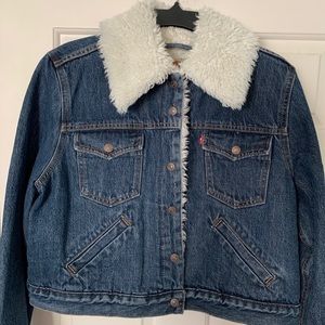 Levi’s Styled Sherpa Trucker Jacket